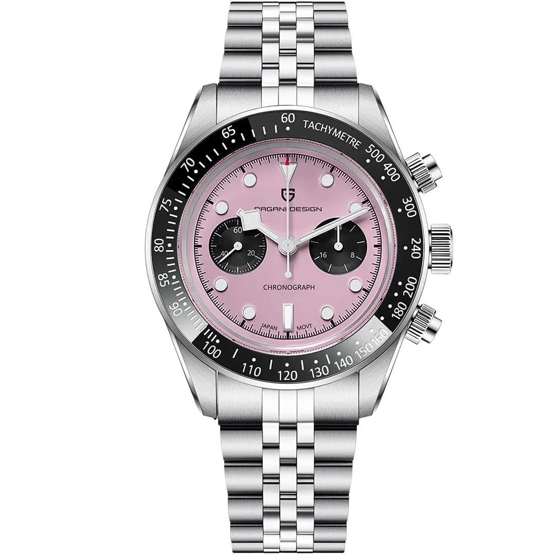 Nuovo PAGANI DESIGN 2026 Panda Retrò Orologio da Uomo di Lusso al Quarzo Cronografo Speed Zaffiro AR Luminoso Spedizione Locale