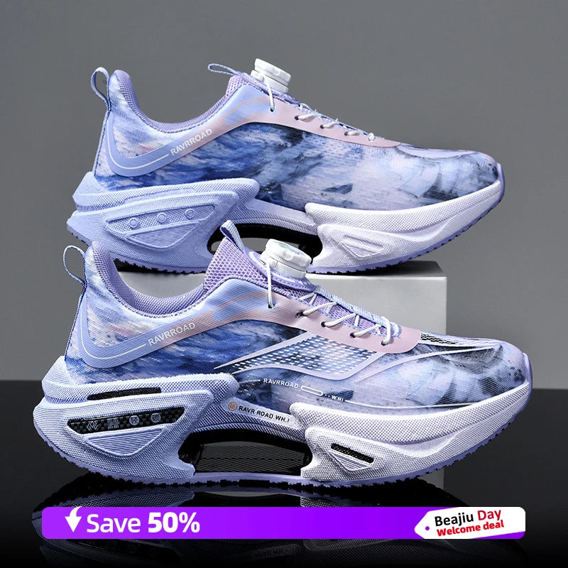 Running Shoes Training Specialty Marathon Men’s Sports Breathable Lightweight Women’s Comfortable Non-Skid Leisure Sneakers