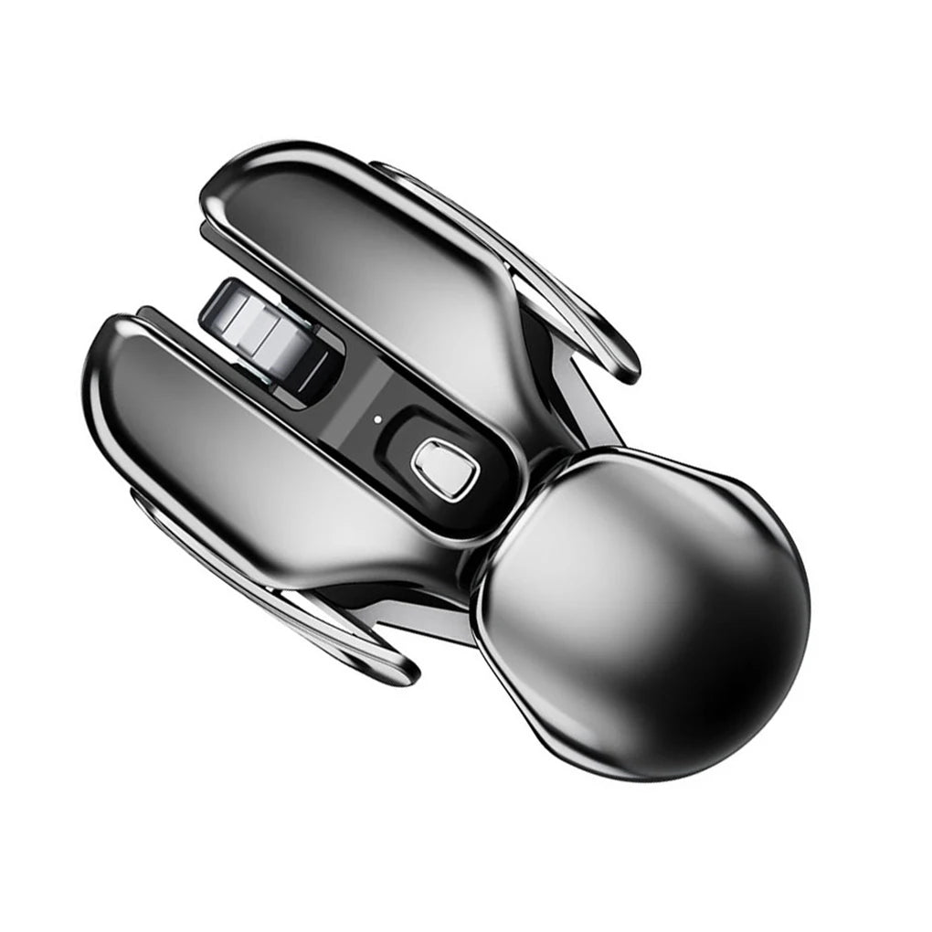 Rechargeable Mute Wireless Mouse USB Ergonomics Metal Receiver Desktop Waterproof Gaming Mice PC Laptop Tools