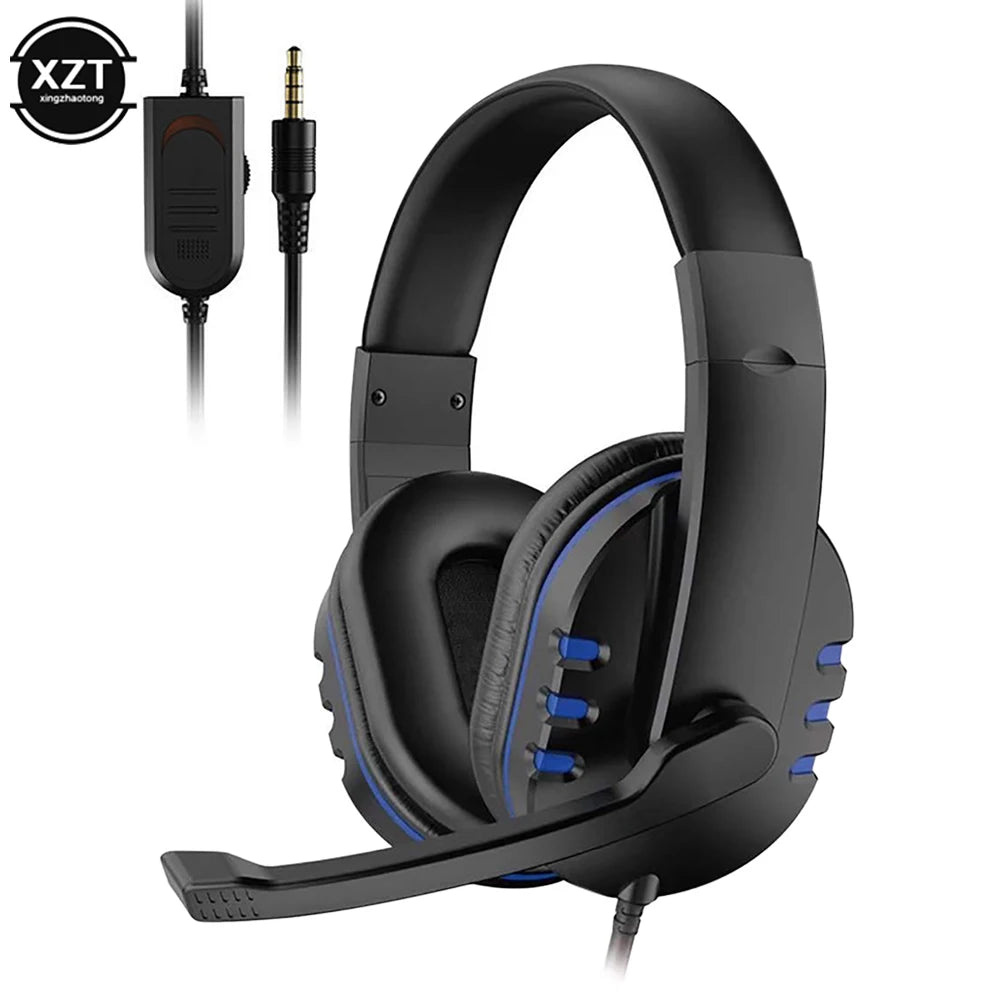 Wired Gaming Headphones Gamer Headset with Microphone for PC Computer Laptop PS4 PS5 PlayStation 4 5 Nintendo Switch Tablet