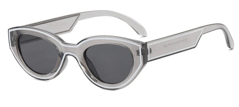 Fashion Unique Irregular Hip Hop Sunglasses Y2k Women Men Retro Glasses Ladies Beach Sunnies Outdoor Sport with Metal Hinge