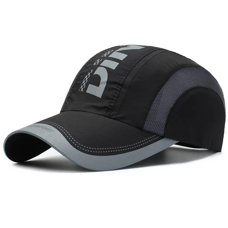 Lightweight, Quick-Drying & Stylish Visor Cap, Unisex Sun-Protective Breathable Baseball Cap for Outdoor Sports