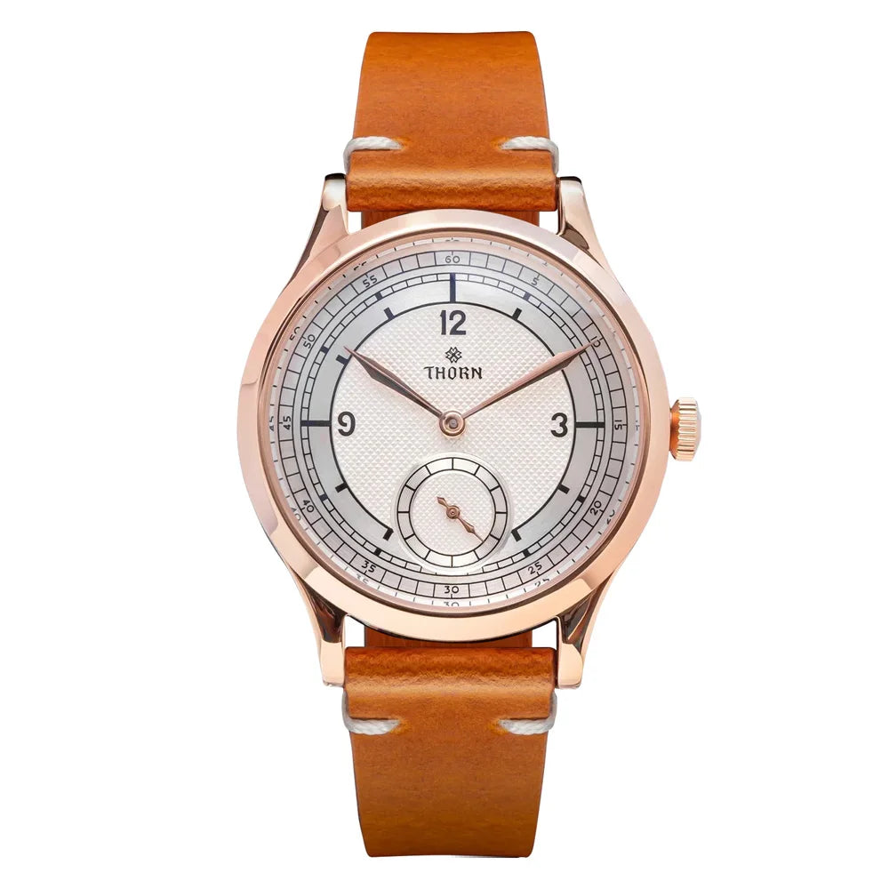 Thorn T001 Quartz Watch Fashion Sapphire Waterproof Grilled Men Watch VD78 Movement 316L Stainless Steel Business Luxury Watch