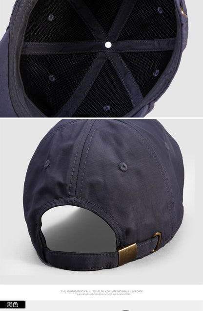 Mens Waterproof Golf Baseball Cap Windproof Breathable UPF50+ Outdoor Caps for Women Sport Adjustable Rain Hat