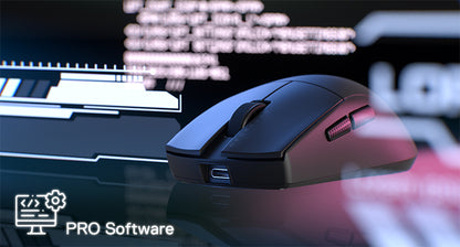 Redragon M916 Wireless Gaming Mouse, Ultra-Light 49g 2.4GHz Wireless Gamer Mouse with 8000 DPI, Ergonomic Grip & Programmable Buttons