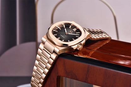 PAGANI DESIGN 2026 Novo Relógio Automático de Luxo para Homem, Relógio Mecânico de Pulso em Aço Inoxidável, Vidro de Safira, Mostrador Barril 40MM