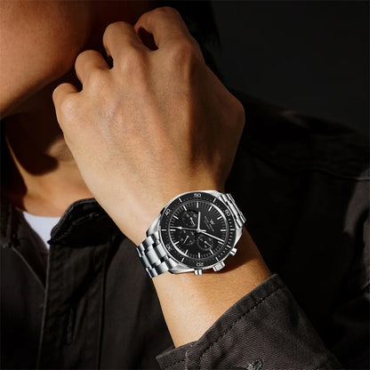 Orologio WM automatico meccanico 200M impermeabile casual classico business Welly Merck da uomo 170M-WM