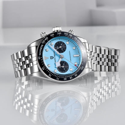 Nuovo PAGANI DESIGN 2026 Panda Retrò Orologio da Uomo di Lusso al Quarzo Cronografo Speed Zaffiro AR Luminoso Spedizione Locale