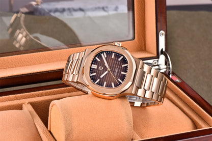PAGANI DESIGN 2026 Novo Relógio Automático de Luxo para Homem, Relógio Mecânico de Pulso em Aço Inoxidável, Vidro de Safira, Mostrador Barril 40MM