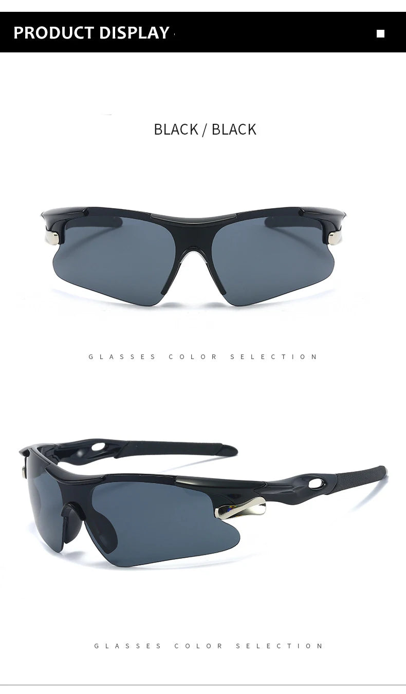 Sports Men Sunglasses Road Cycling Glasses Mountain Riding Protection Goggles Eyewear Mtb Bike Fishing Camping Outdoor Glasses