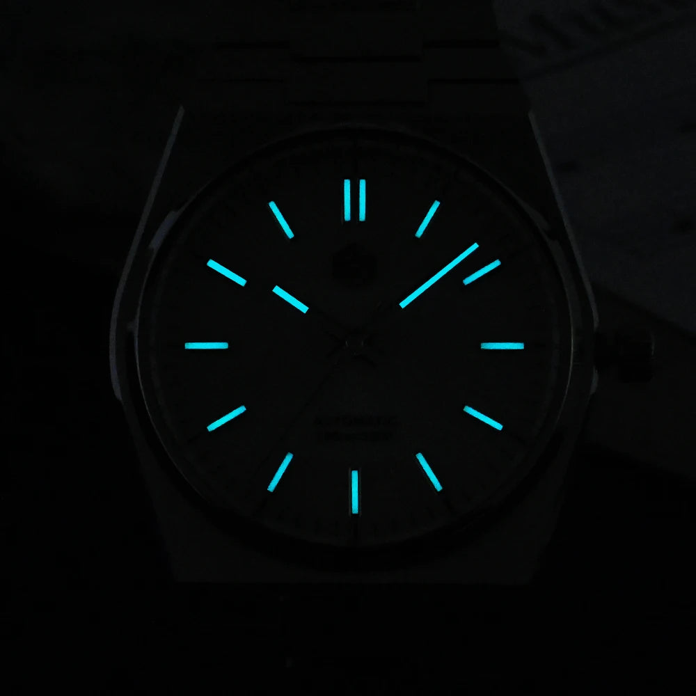 San Martin Classic Men Watch 40mm Miyota 9015 Luxury Dress Automatic Mechanical Wristwatch Quick Release Bracelet SN0023 Watch