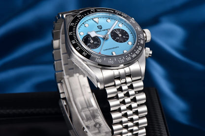 Nuovo PAGANI DESIGN 2026 Panda Retrò Orologio da Uomo di Lusso al Quarzo Cronografo Speed Zaffiro AR Luminoso Spedizione Locale