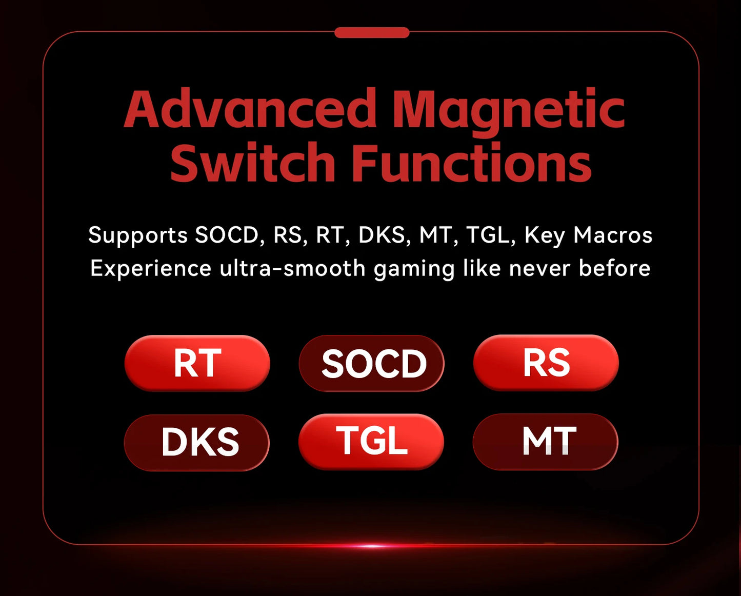 FGG MADLIONS MAD 60/68 Pro Teclado mecánico con interruptor magnético, cableado, 68%, teclados gaming con Rapid Trigger RGB, teclados personalizados