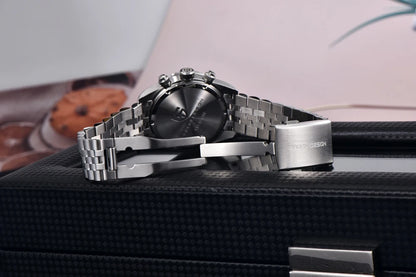 Nuovo PAGANI DESIGN 2026 Panda Retrò Orologio da Uomo di Lusso al Quarzo Cronografo Speed Zaffiro AR Luminoso Spedizione Locale