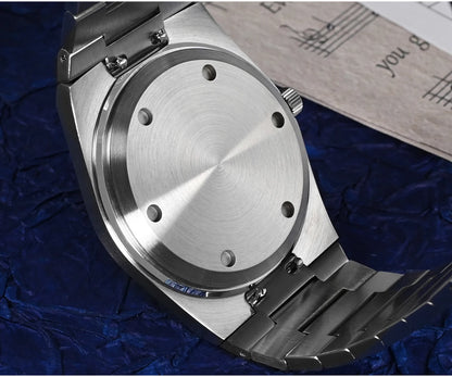 San Martin Classic Men Watch 40mm Miyota 9015 Luxury Dress Automatic Mechanical Wristwatch Quick Release Bracelet SN0023 Watch