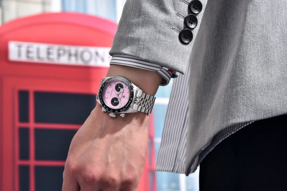 Nuovo PAGANI DESIGN 2026 Panda Retrò Orologio da Uomo di Lusso al Quarzo Cronografo Speed Zaffiro AR Luminoso Spedizione Locale