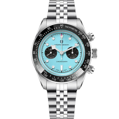 Nuovo PAGANI DESIGN 2026 Panda Retrò Orologio da Uomo di Lusso al Quarzo Cronografo Speed Zaffiro AR Luminoso Spedizione Locale