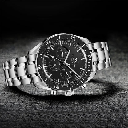 Orologio WM automatico meccanico 200M impermeabile casual classico business Welly Merck da uomo 170M-WM