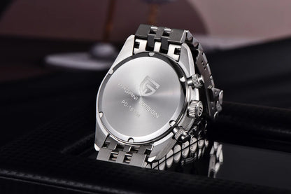 Nuovo PAGANI DESIGN 2026 Panda Retrò Orologio da Uomo di Lusso al Quarzo Cronografo Speed Zaffiro AR Luminoso Spedizione Locale