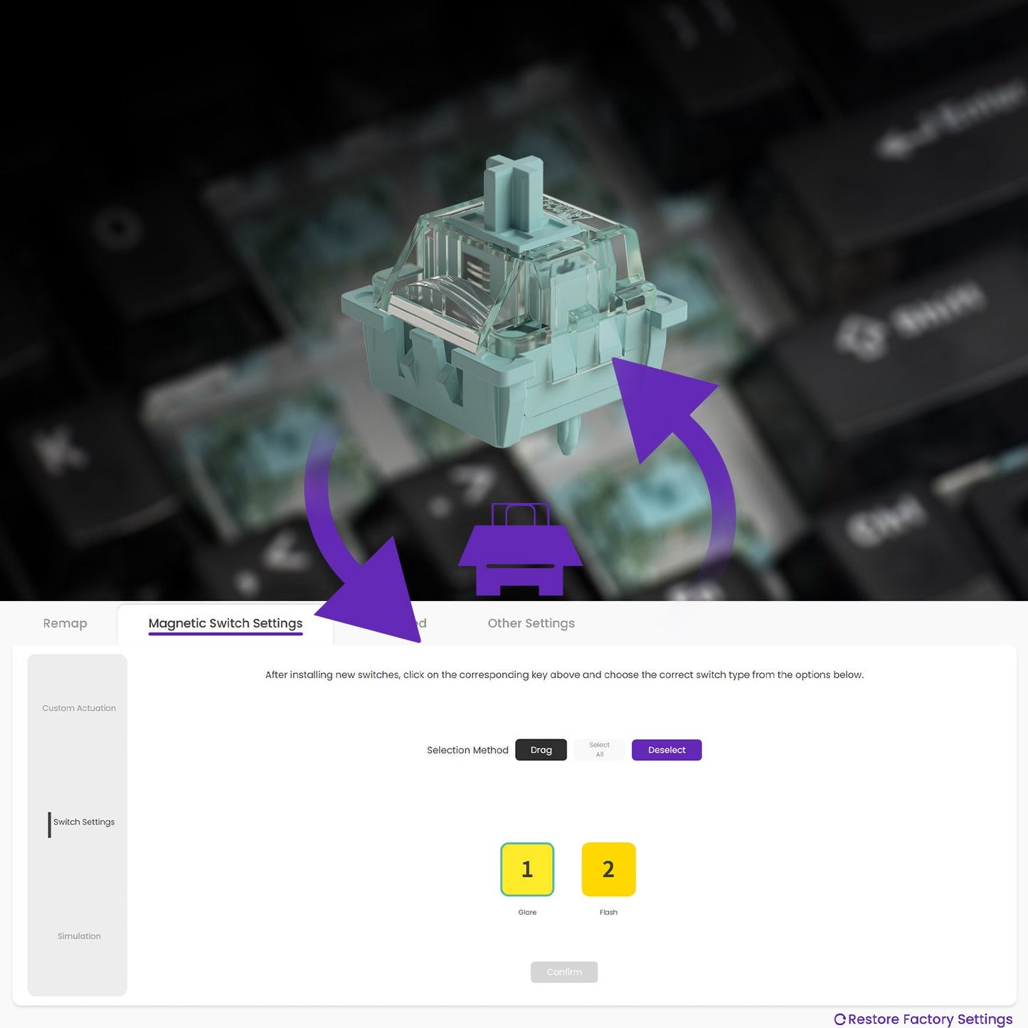 Akko 5075 V3 HE Magnetic Keyboard 75% Custom Mechanical Gaming Keyboard Rapid Trigger 0.005mm 8K Polling Rate ARGB