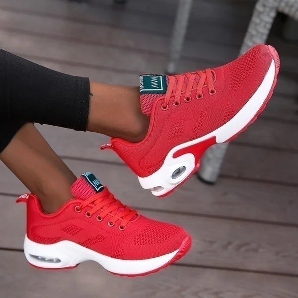 Zapatillas de running para mujer, transpirables, casuales, ligeras para exterior, deportivas para caminar, Tenis Feminino