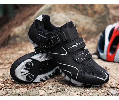 Professional Self-Locking Cycling Shoes Outdoor MTB Pedal Bicycle Shoes Non-Slip Sneakers Racing Road Speed Bike SPD Cleat Shoes