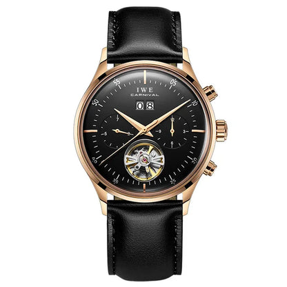 CARNIVAL Mechanical Dress Watches for Men Brands Luxury Sapphire Automatic Wristwatches Men's Waterproof 2025 Men's Watch