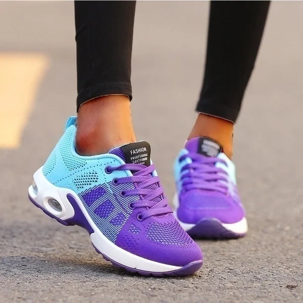 Zapatillas de running para mujer, transpirables, casuales, ligeras para exterior, deportivas para caminar, Tenis Feminino