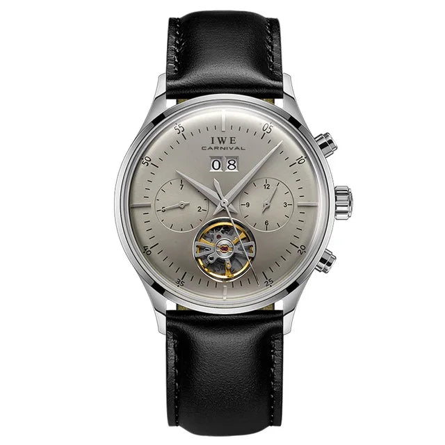 CARNIVAL Mechanical Dress Watches for Men Brands Luxury Sapphire Automatic Wristwatches Men's Waterproof 2025 Men's Watch