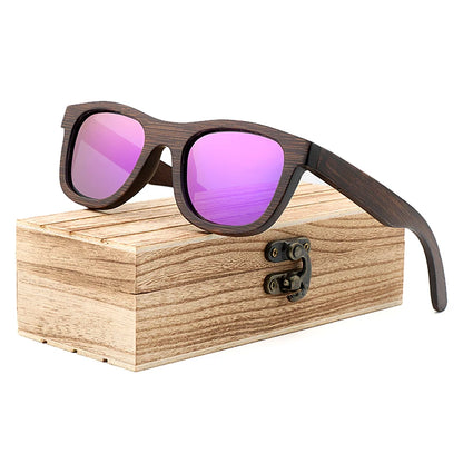 Handmade Natural  Bamboo Wooden Sunglass Fashion Polarized Sunglasses for Men Women's Shade Sun Glasses Wood Oculos De Sol