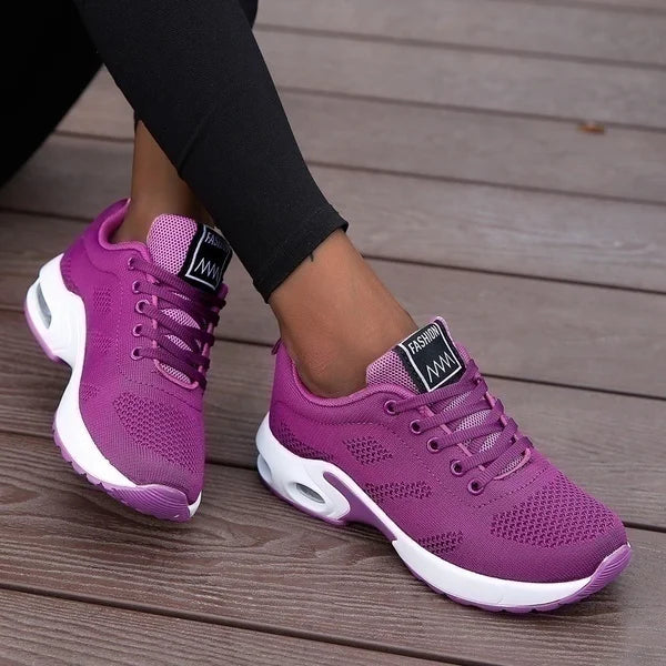 Zapatillas de running para mujer, transpirables, casuales, ligeras para exterior, deportivas para caminar, Tenis Feminino