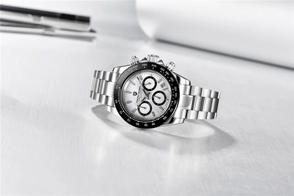 2026 New PAGANI DESIGN Chronograph Luxury Quartz Wrist Watch Automatic Date 100M Waterproof JAPAN VK63 Movement