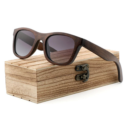 Handmade Natural  Bamboo Wooden Sunglass Fashion Polarized Sunglasses for Men Women's Shade Sun Glasses Wood Oculos De Sol
