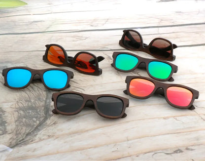 Handmade Natural  Bamboo Wooden Sunglass Fashion Polarized Sunglasses for Men Women's Shade Sun Glasses Wood Oculos De Sol