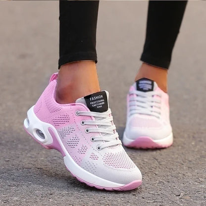 Zapatillas de running para mujer, transpirables, casuales, ligeras para exterior, deportivas para caminar, Tenis Feminino