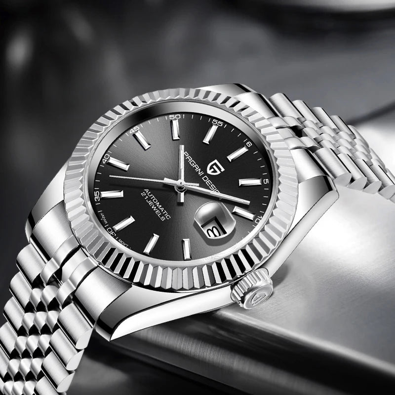 2025 New PAGANI DESIGN Date Men's Mechanical Watches Top Brand Luxury Automatic Wrist Watch Men NH35A Movement 100M Waterproof