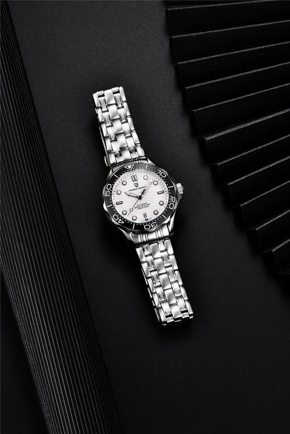 PAGANI DESIGN 2026 Nuevo V2 Waves 200M Reloj de buceo para hombre, reloj automático de lujo y moda para hombre, cristal de zafiro AR, reloj de pulsera para hombre