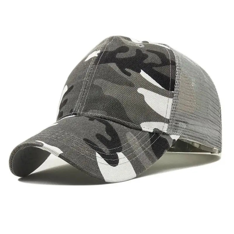 COKK Camouflage Baseball Cap Men Snapback Summer Hats For Women Breathable Sport Mesh Cap Sun Hat Sunshade Golf Adjustable Adult