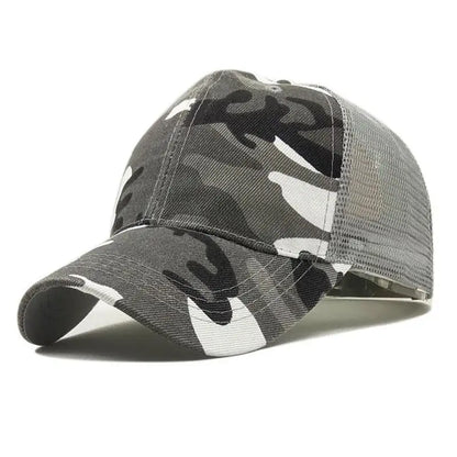 COKK Camouflage Baseball Cap Men Snapback Summer Hats For Women Breathable Sport Mesh Cap Sun Hat Sunshade Golf Adjustable Adult