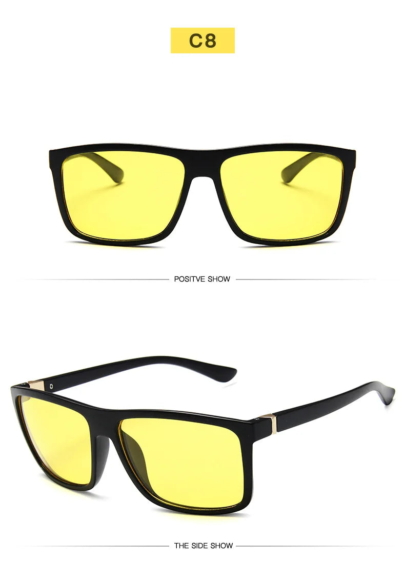 Fashion Sunglasses men Square sun Glasses Brand Designer UV400 protection Shades oculos de sol hombre glasses Driver Oculos