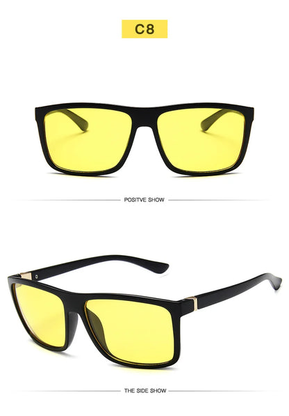 Fashion Sunglasses men Square sun Glasses Brand Designer UV400 protection Shades oculos de sol hombre glasses Driver Oculos
