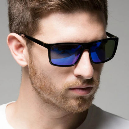 Fashion Sunglasses men Square sun Glasses Brand Designer UV400 protection Shades oculos de sol hombre glasses Driver Oculos