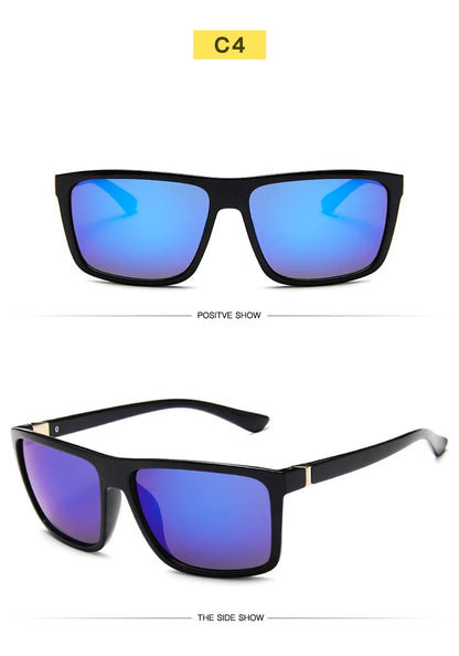 Fashion Sunglasses men Square sun Glasses Brand Designer UV400 protection Shades oculos de sol hombre glasses Driver Oculos