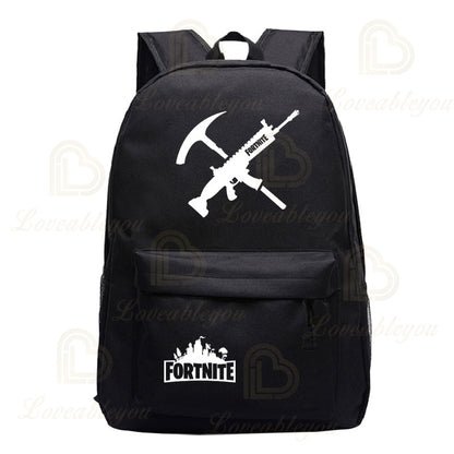 Fortnite Children's Backpack Large Capacity Bolsa Escolar High Quality Waterproof Men Women Victory Game Stationary Kid Rucksack