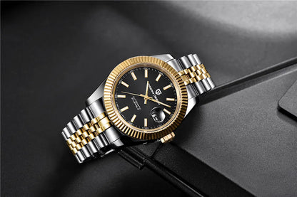 PAGANI DESIGN 8215 Movement Men Mechanical Wristwatches Sapphire Glass Luxury Watch for Men Steel 100M Waterproof Clock PD1645