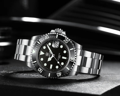 SD1953 Hot Selling Ceramic Bezel 41mm Steeldive 30ATM Water Resistant NH35 Automatic Mens Dive Watch Reloj