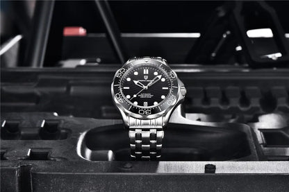 PAGANI DESIGN 2026 Nuevo V2 Waves 200M Reloj de buceo para hombre, reloj automático de lujo y moda para hombre, cristal de zafiro AR, reloj de pulsera para hombre