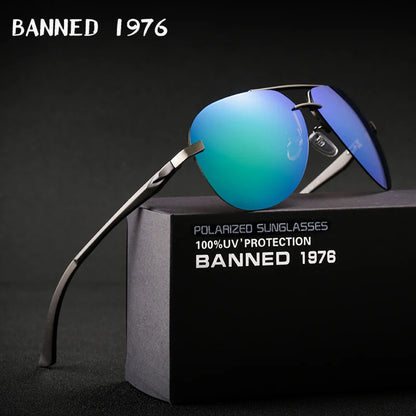 Polarized Gothic Steampunk Sunglasses Men Women Fashion Brand Designer Vintage Round Shades Metal Frame Sun Glasses Oculos