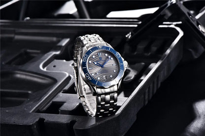 PAGANI DESIGN 2026 Nuevo V2 Waves 200M Reloj de buceo para hombre, reloj automático de lujo y moda para hombre, cristal de zafiro AR, reloj de pulsera para hombre