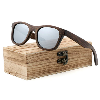 Handmade Natural  Bamboo Wooden Sunglass Fashion Polarized Sunglasses for Men Women's Shade Sun Glasses Wood Oculos De Sol